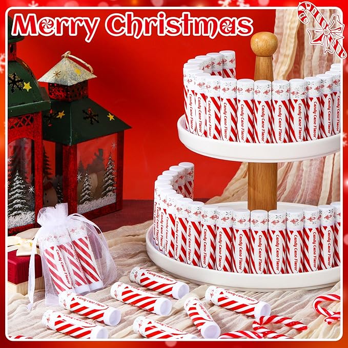 50 Pack Christmas Candy Peppermint Cane Employee