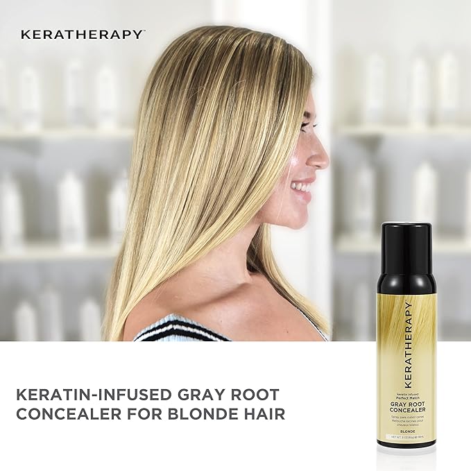 Keratherapy Keratin Infused Perfect Match Gray Root Concealer Scalp Concealer 3 oz