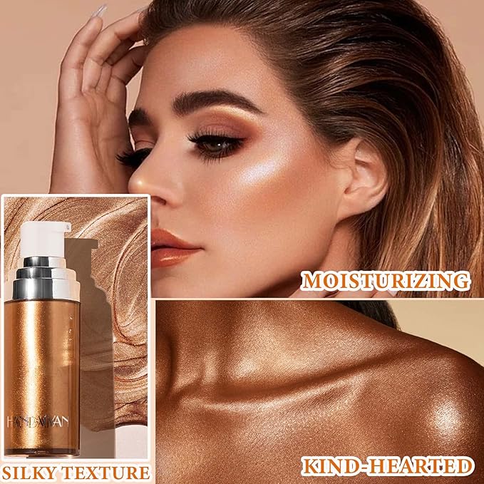 Body Luminizer Liquid Illuminator, Bronze Gold, Skin Foundation