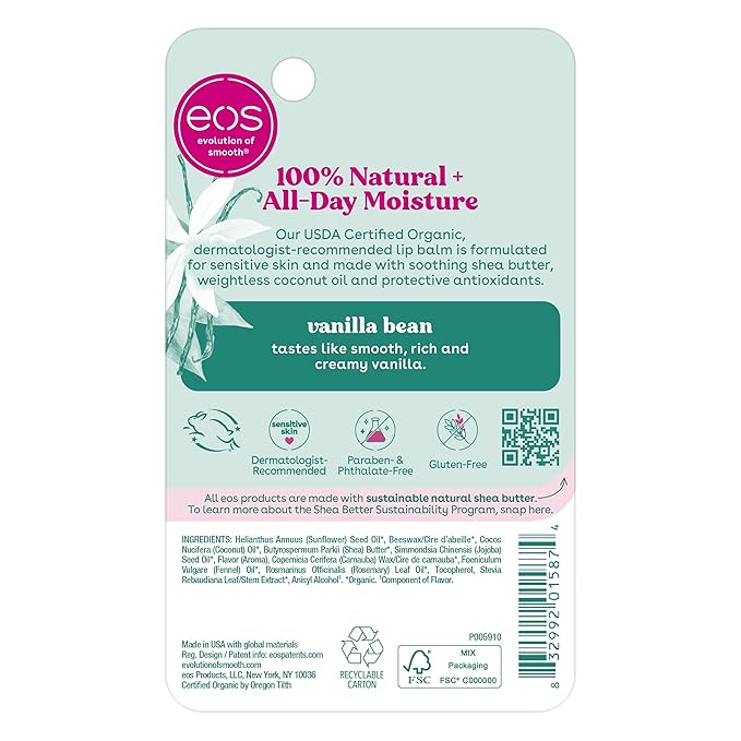 eos 100% Natural & Organic Lip