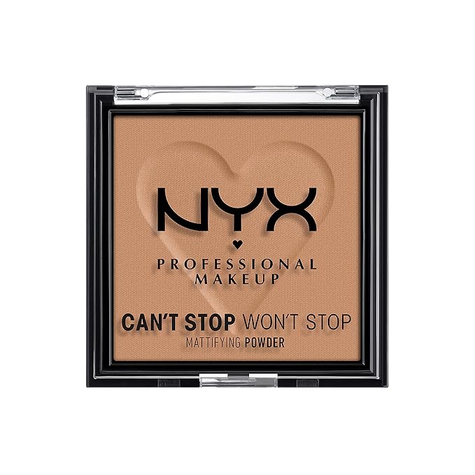NYX PROFESSIONAL MAKEUP Can't Stop Won't Stop Mattifying Pressed Powder - Caramel