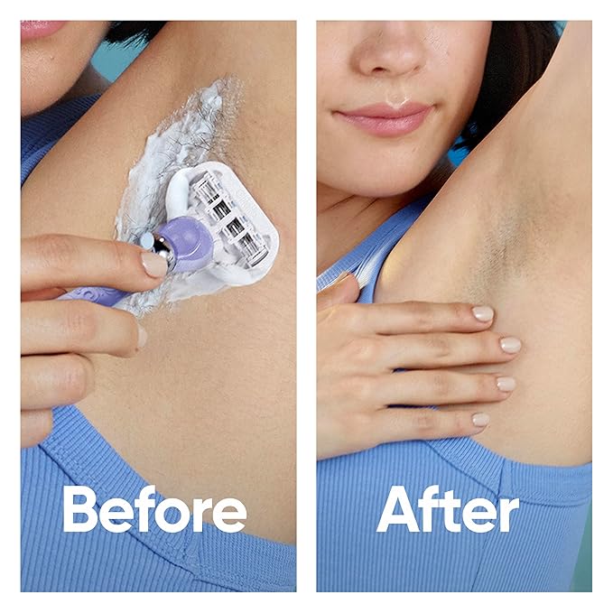 Gillette Venus Deluxe Smooth Swirl Women's Razor Handle + 2 Blade Refills