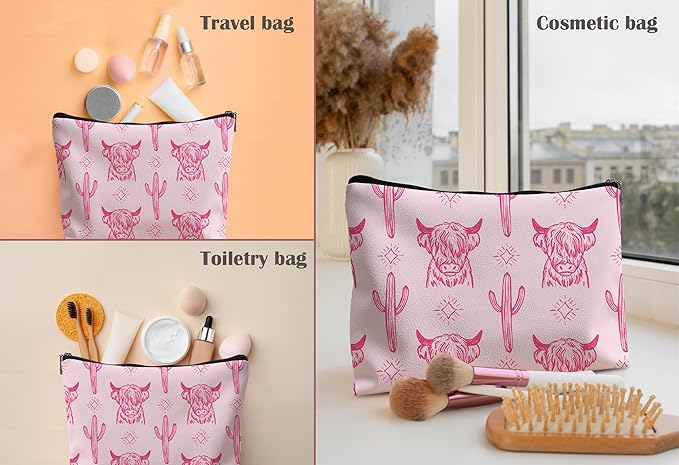 Western makeup bag,western gifts for