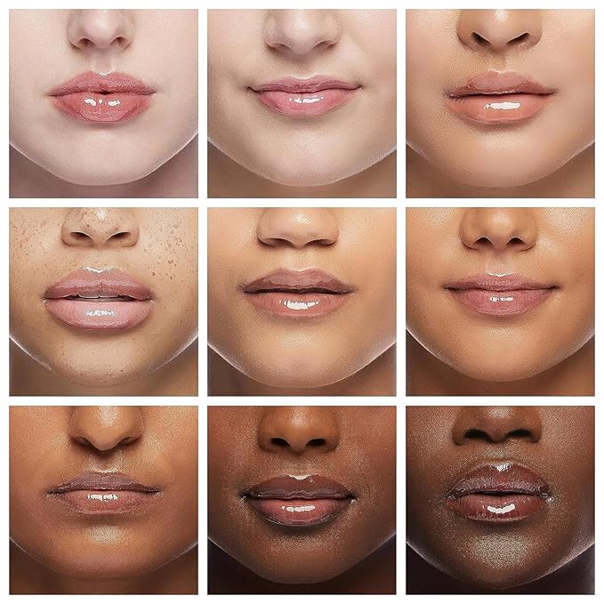 Color Changing Lip Oil,Clear to Pink Magic Big Lip