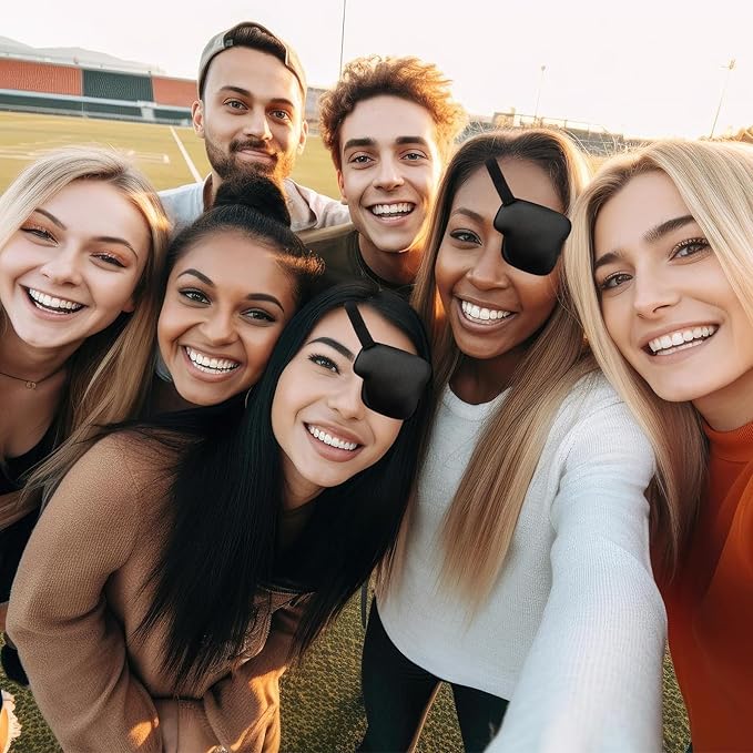 2pcs medical one-eyed patches for