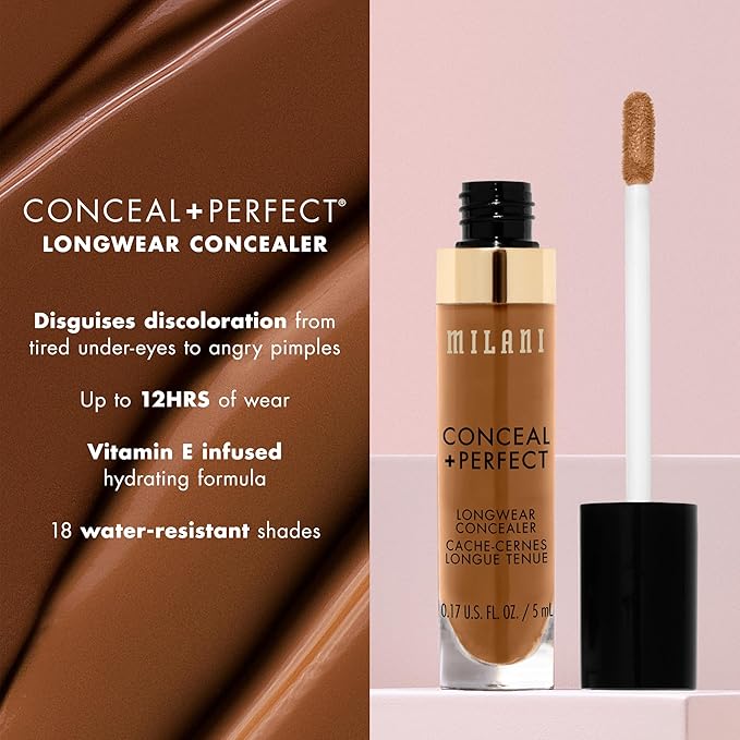 Milani Conceal + Perfect Longwear Concealer - Medium Long-Lasting Wear