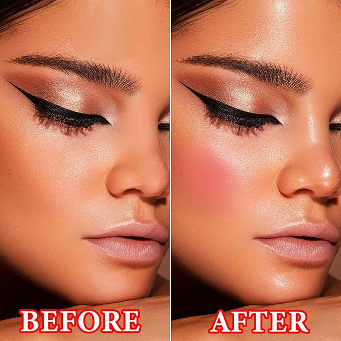 Cream Blush Stick for Cheeks & Eyes & for Women(#05)