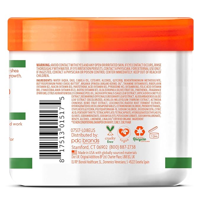 Cantu Leave-In Conditioning Repair Cream with Argan Oil, 16 oz (Pack of 2)
