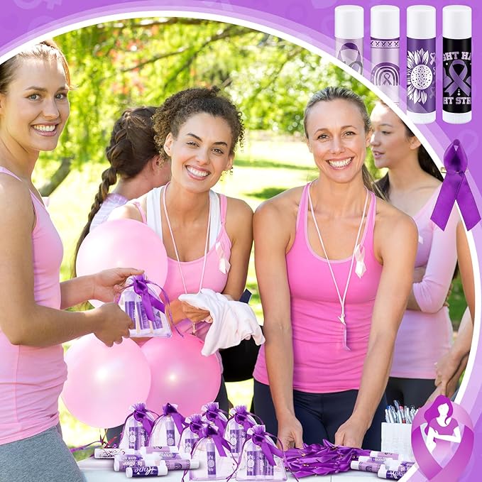 50 Set Overdose Awareness Lip Balms Alzheimer's