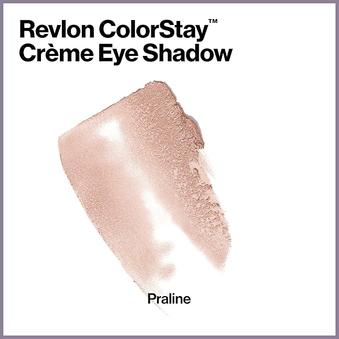 REVLON Colorstay Creme Eye Shadow - 730 Praline for Women - 0.18 Oz Eye Shadow, 0.18 Oz
