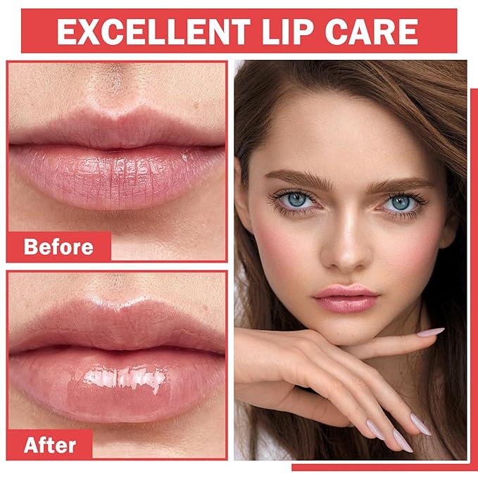 3PCS Bee Lip Balm Honey Pot Products(Honey+Strawberry+Watermelon)