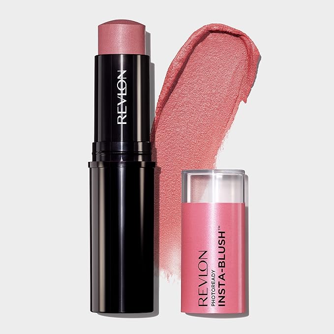 Revlon Blush Stick, PhotoReady Insta-Blush Face Makeup with Berry Kiss, 1.15 Oz