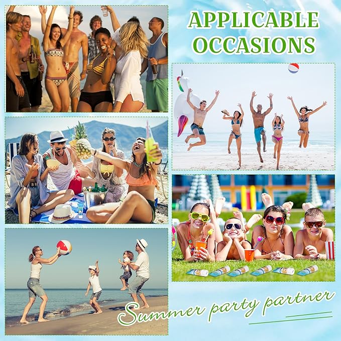 6 Pcs Mini Aloe Vera Gel Travel Size Bulk for Summer Vacation Party 1oz After Sun Aloe Vera Gel Sunburn Relief Hydrating Face Body Moisturizer Cream for Gifts Summer Party Supplies