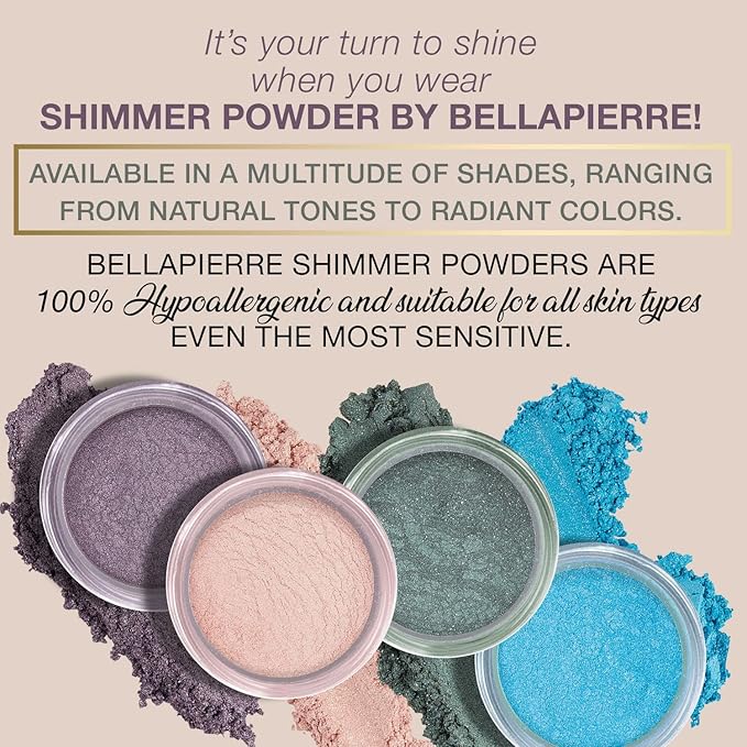 Bella Pierre Shimmer Powder, 2.35-Gram (Tin Man)