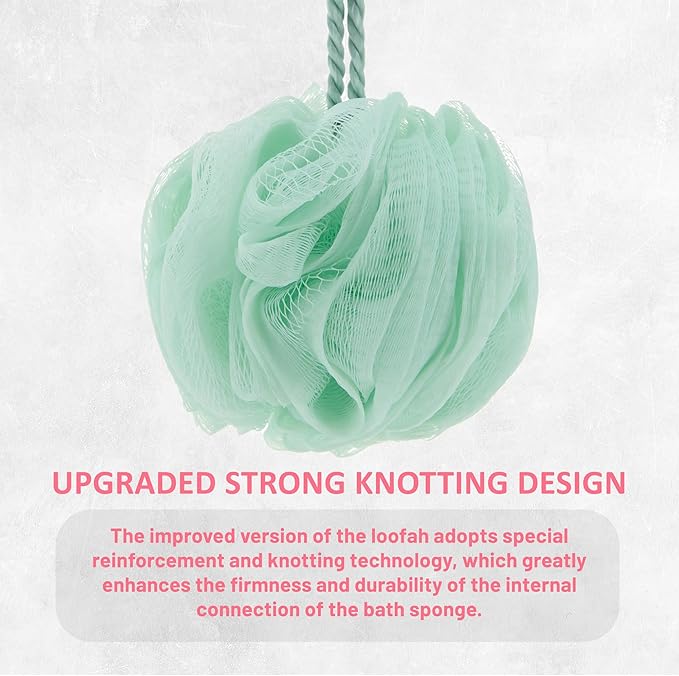 5 piece exfoliating loofah set