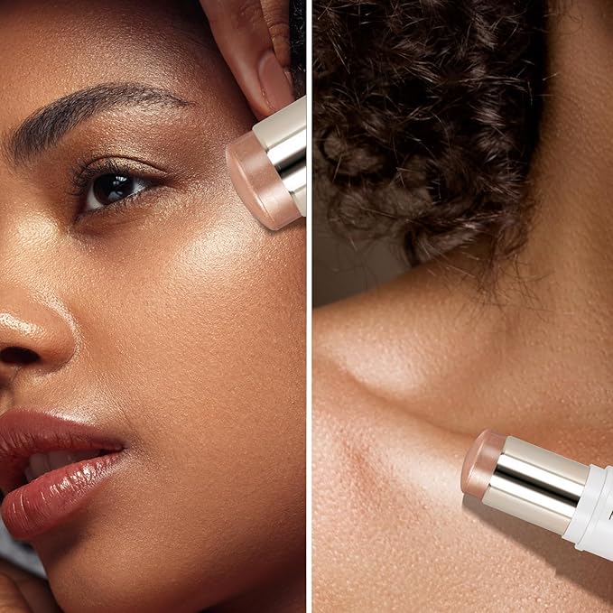 Dewy Highlighter Makeup, Highlighter Makeup Stick for Face Glod /0.53fl.Oz 15g