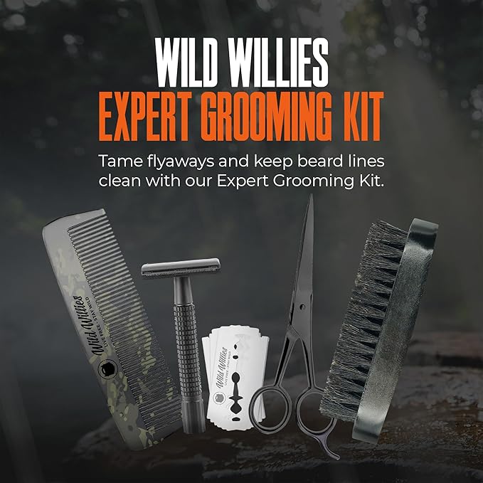 Wild willies expert beard grooming