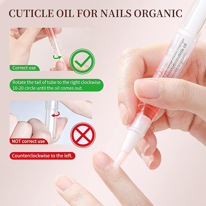 8Pcs Nail Cuticle Oils Nail