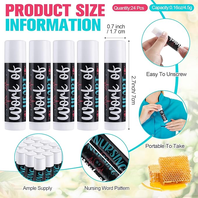 24 Pcs Nurse Appreciation Gifts Bulk Graduation