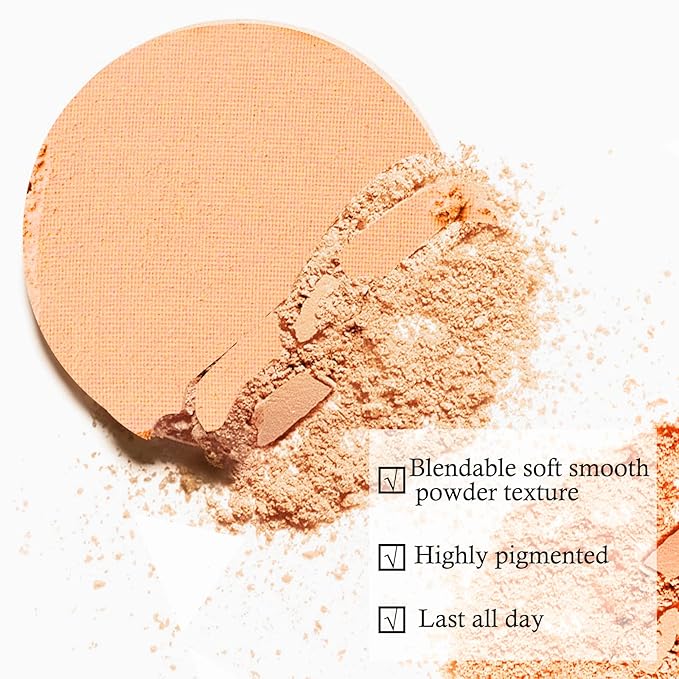 Boobeen Single Color Blush Face Blush Palette Matte Easily, Lightweight