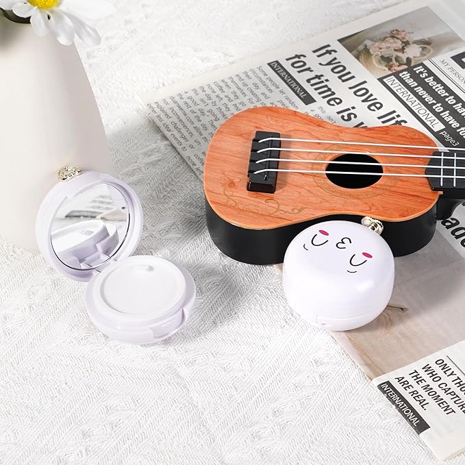 2 Pack Lip Balm Containers,Plastic Portable