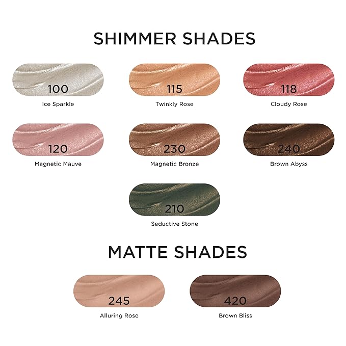 L'Oreal Paris Makeup Le Shadow Stick Eyeshadow, Blendable, Smudge-Resistant, Cream Eyeshadow, Ice Sparkle, 0.05 Oz