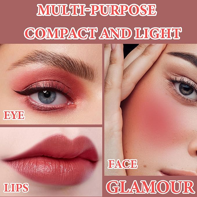 Cream Blush Stick Makeup,Blush Stick for All Skin & Eyes（#104）