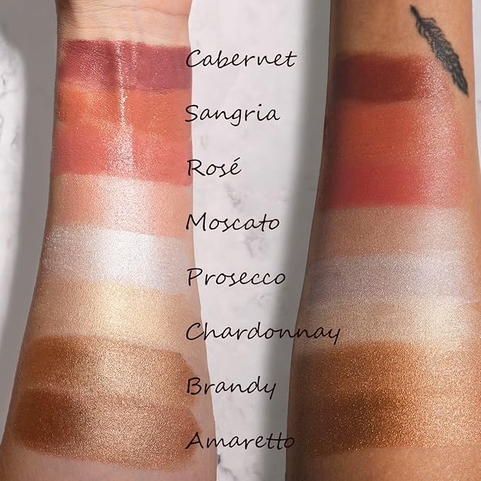 Organic Tint Tube, 100% Natural Vegan Gluten-Free Cream Highlighter Multi-Stick, Made in USA, Moscato