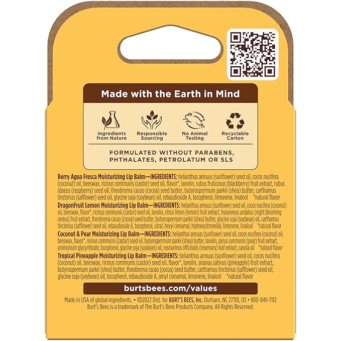 Burt's Bees Lip Balm - Berry