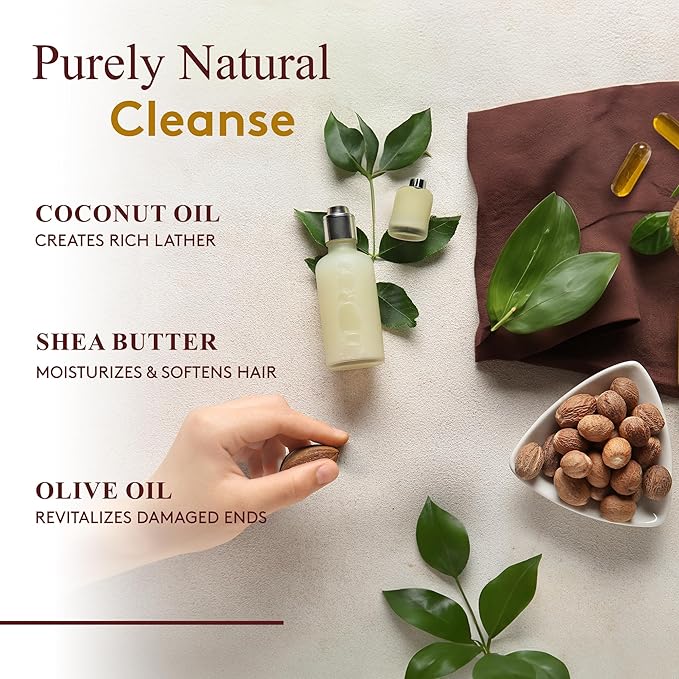 OKAY AFRICAN BLACK SOAP SHAMPOO 12oz / 355ml