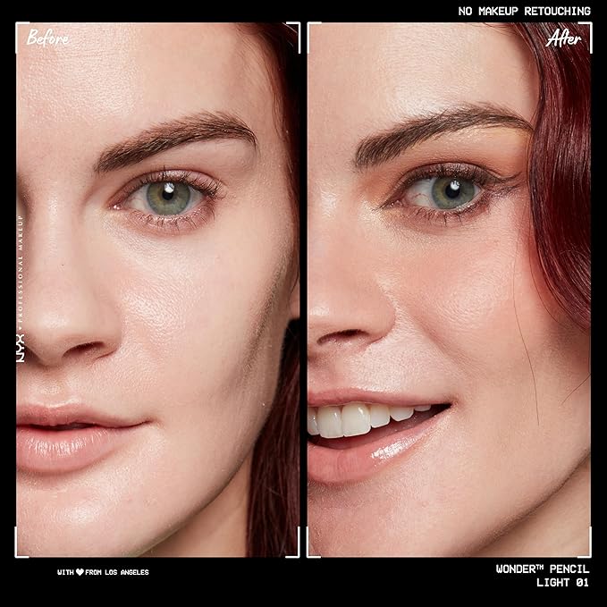 NYX PROFESSIONAL MAKEUP Wonder Pencil, Multi-Use Micro Highlighter - Light