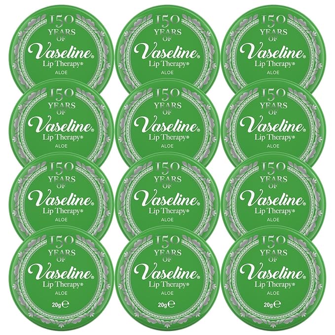 12 x Vaseline Lip Therapy Aloe 20g
