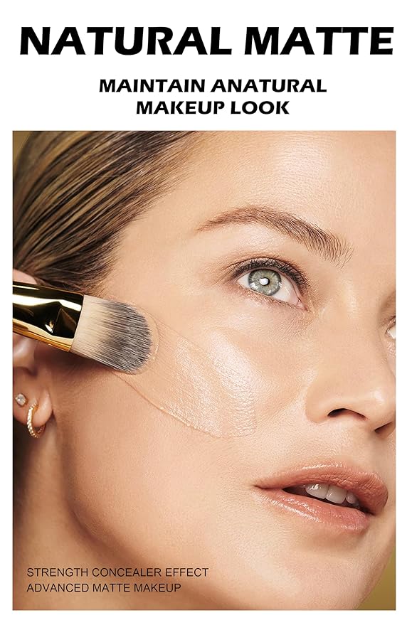 Soft Focus Deep Liquid Concealer Foundation, Hydrating Hig