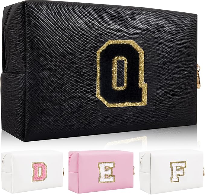 Personalized initial letter patch makeup