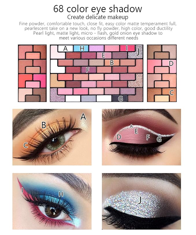 98 Colors All in one Makeup Gift Set