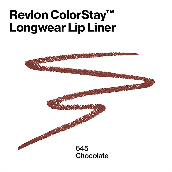 REVLON Lip Liner, Colorstay Lip Makeup with Built-in-Sharpener, Lip 01 oz