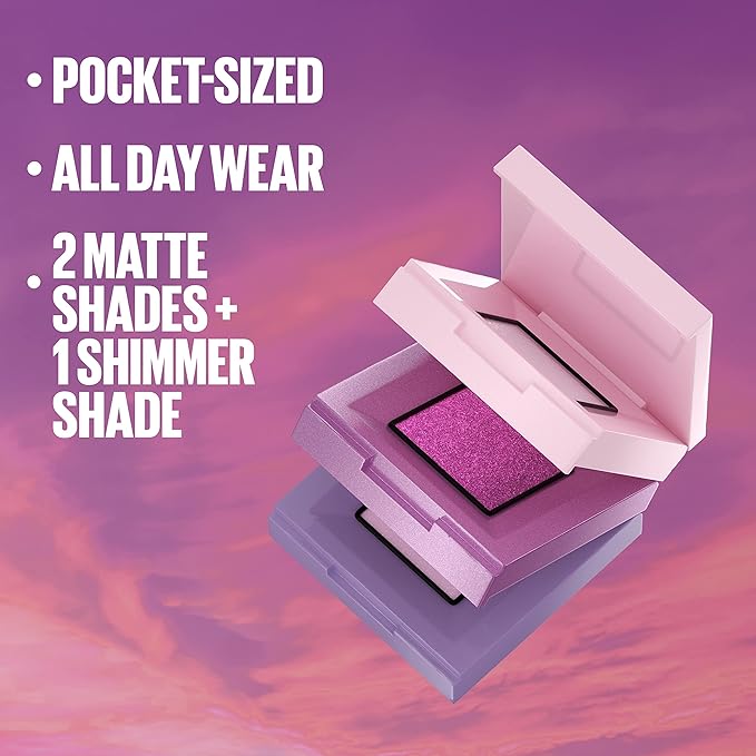 Maybelline New York Shadow Blocks Shadow Blocks Eyeshadow Palette, Stacked Eye Shadow Trio, 82nd & Park Ave, 0.08 oz