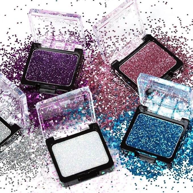 wet n wild Color Icon Glitter Eyeshadow Shimmer Groupie (Pack of 2)