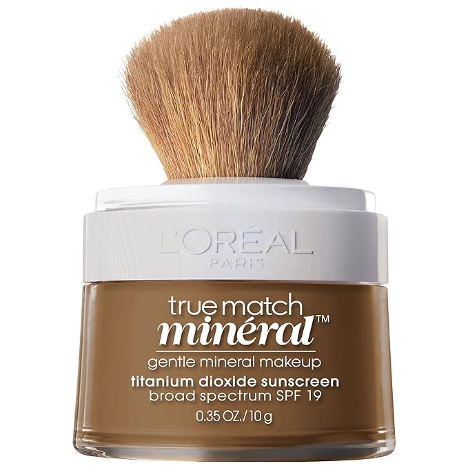 L’Oréal Paris True Match Loose Powder Mineral Foundation Sable, . 0.35 oz