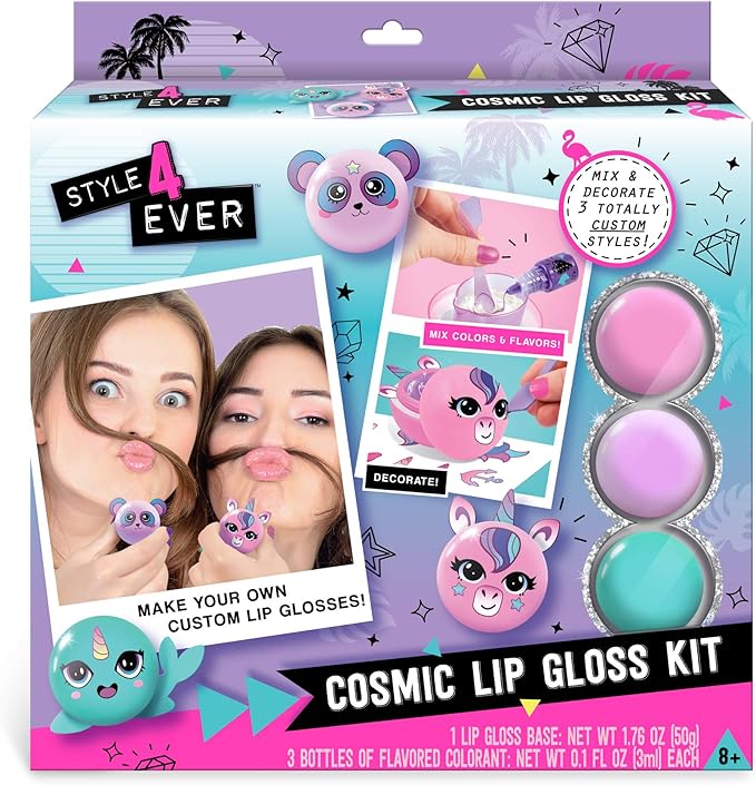 Canal Toys Style 4 Ever Cosmic Lip Gloss Kit, Multicolor