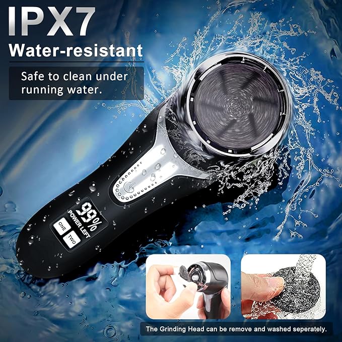 Electric callus remover for feet