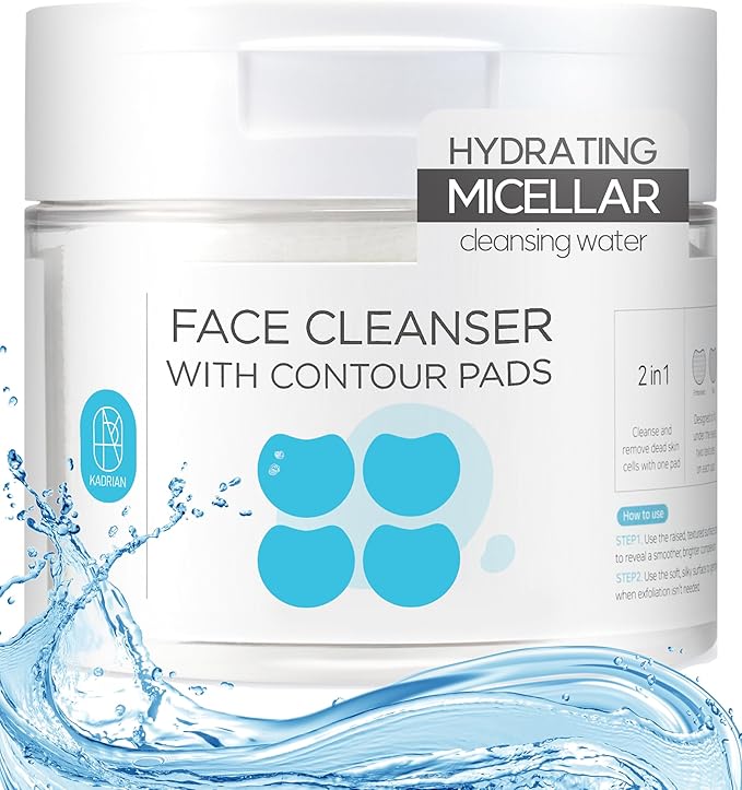 Micellar water makeup remover wipes