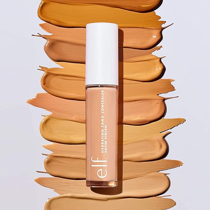 e.l.f. Hydrating Camo Concealer - Lightweight, Full Coverage, 25 Shades