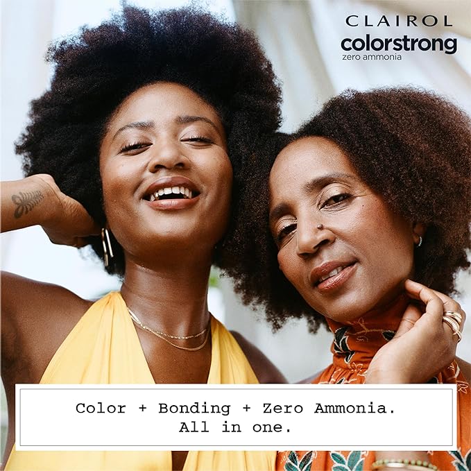 Clairol ColorStrong Permanent Zero Ammonia Hair Dye, 2.8 Blue Black - Desert Nights Hair Color, Pack of 1