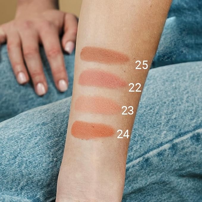 Big Crush Blush – Hypoallergenic silky powder blush for cheeks. Fine color pigmentation - buildable - long lasting face makeup. (24 Sunset Surprise, 2,5 g)