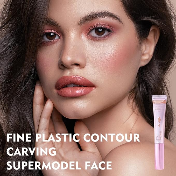 Liquid Contour Beauty Wand, Cream Contour Stick with (HIGHLIGHTER 08)