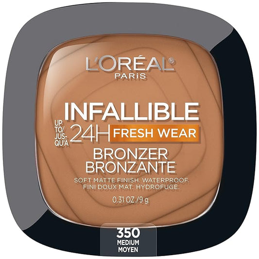 L'Oreal Paris Infallible Up to 24H Fresh Wear sweatproof, Medium, 0.31 oz