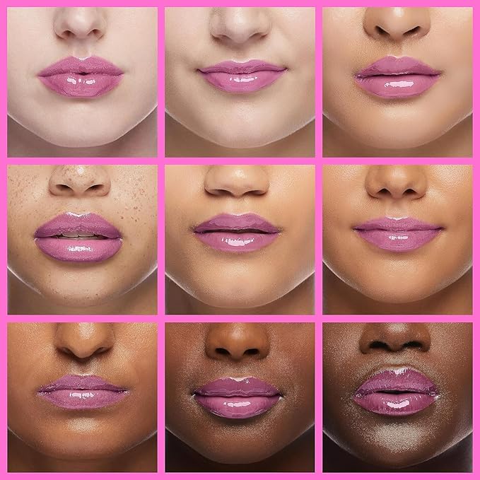 Hydrating Lip Glow Oil, Moisturizing Lip Glow Oil, Nourishing Glossy Transparent Lip Oil, Plumping Lip Oil, Lip Balm, Non-sticky Tinted Toot Lip Balm for Lip Care (SZ01881-2pcs Raspberry)