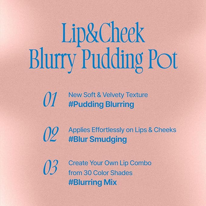 Lip&Cheek Blurry Pudding Pot | Just me Moment Finish | 5g