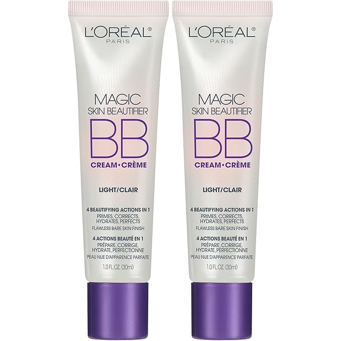L'Oréal Paris Makeup Magic Skin Beautifier BB Cream 2 Count